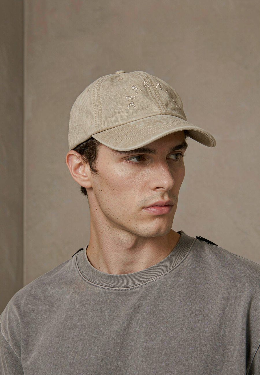 "Dad" Cap in Bone - Bone